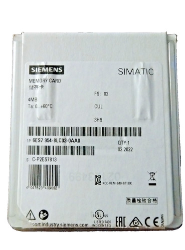 Siemens simatic memory card - siemens,