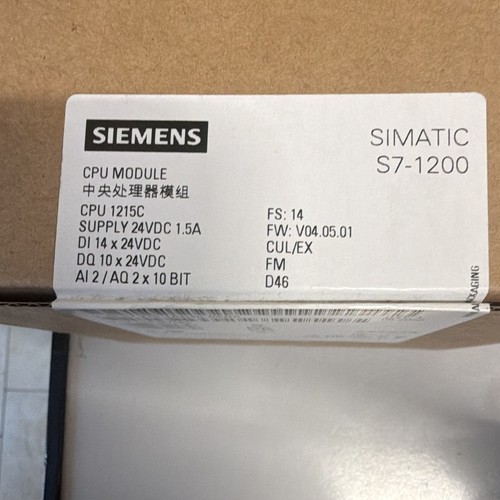 Siemens simatic 1200 - simatic, s7-1200