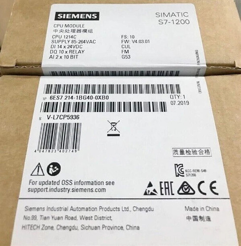 Cpu siemens simatic 1200 - cpu,